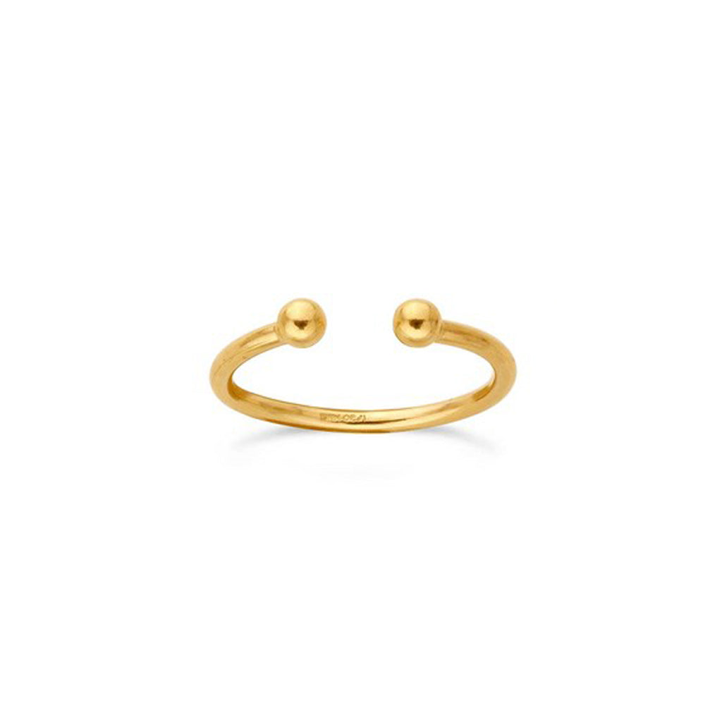 Gold-Filled Open Bead Ring