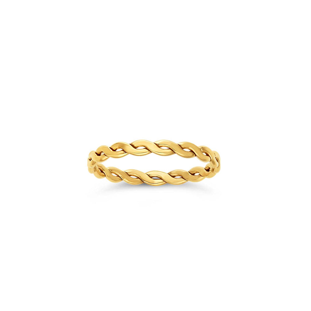 Woven Gold Filled Ring