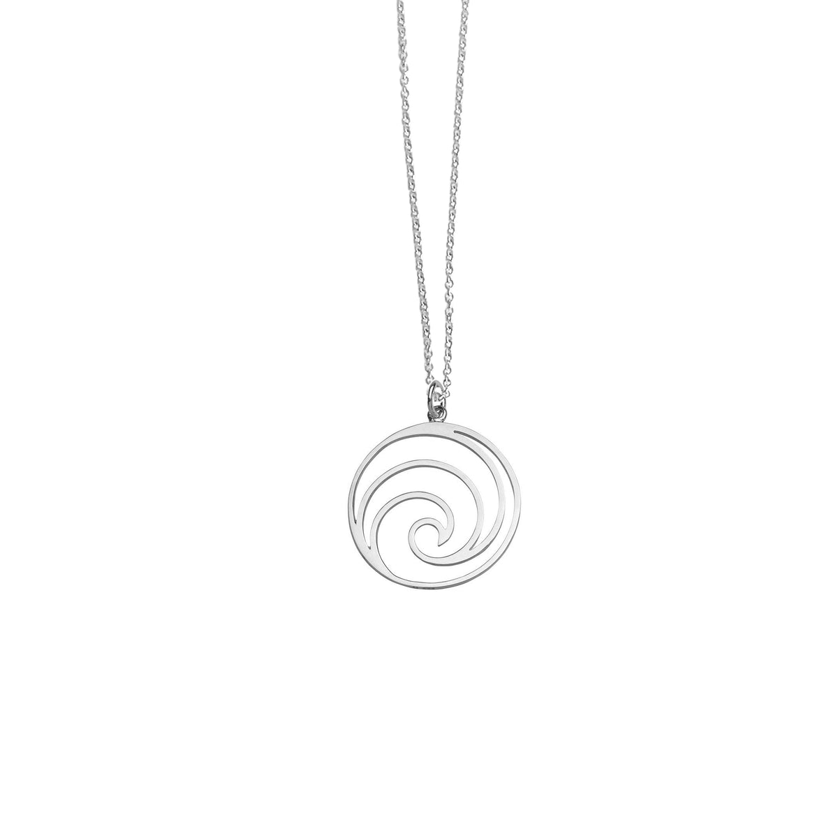 Spiral In Spiral Out Pendant 184 - Silverwaves Jewelry