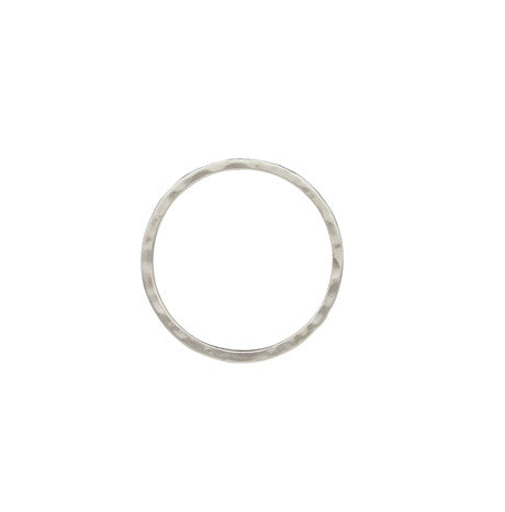 Hammered Finish Midi Knuckle Ring